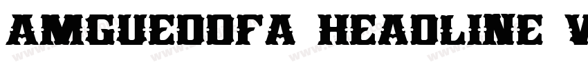 Amgueddfa Headline W字体转换